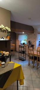 Posezení v ubytování Pension Deerkemer Kuh