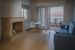 Χώρος καθιστικού στο CHIOS HOTEL