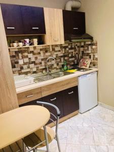 A kitchen or kitchenette at Manti