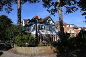 The building where the hotel is located 