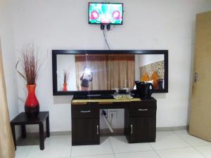 TV/trung tâm giải trí tại Maditselanyane Guest House