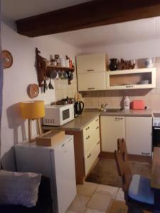 Kuchyň nebo kuchyňský kout v ubytování Atelier Spojovaci