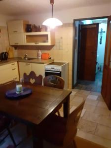 Kuchyň nebo kuchyňský kout v ubytování Atelier Spojovaci