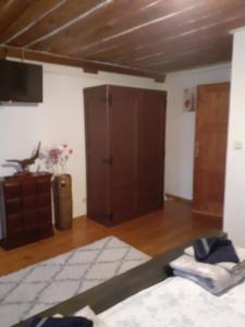 Postel nebo postele na pokoji v ubytování Atelier Spojovaci