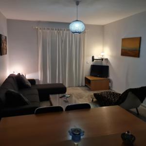 Posezení v ubytování Megusta Apartments selianitika