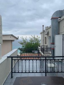 Balkón nebo terasa v ubytování GR Apartments Sea View