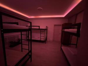 Voodi või voodid majutusasutuse Shesh Hostel toas
