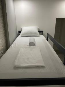 Voodi või voodid majutusasutuse Shesh Hostel toas
