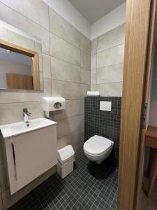 Kupatilo u objektu Hótel Skógafoss by EJ Hotels