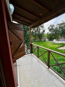 Balkón nebo terasa v ubytování Betul Guest House