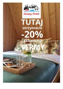 un cartello che legge tula upgrade dietro un letto di U Haliny - Blisko Term & Gorącego Potoku a Szaflary