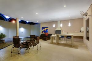 Χώρος καθιστικού στο Eros Motel