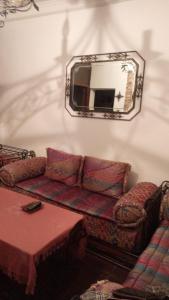 Χώρος καθιστικού στο Apartamento Andalous