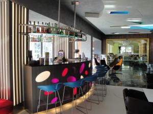 Salone o bar di Design Oberosler Hotel
