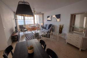 Posezení v ubytování Tenerife Lizards - apartment in the first line