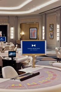 TV/Unterhaltungsangebot in der Unterkunft Fontainebleau Las Vegas