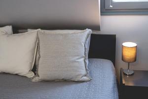 Posteľ alebo postele v izbe v ubytovaní BLAHA ROOMS