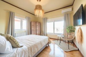 Postel nebo postele na pokoji v ubytování Stardust Sanctum hideaway