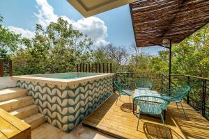 Gallery image of CHIC 3-Levels at MUN - Rooftop Deck - Pool in Tulum