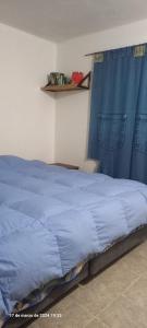 Un pat sau paturi într-o cameră la Alquiler Jano