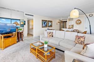 Et tv og/eller underholdning på Direct Oceanfront One Bedroom vi310 - Sullivan