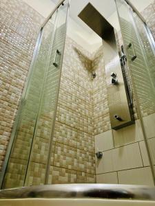 A bathroom at Manti