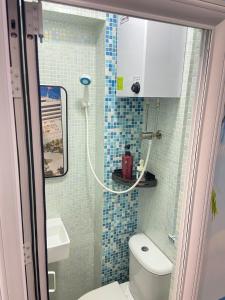Koupelna v ubytování Premium Lounge