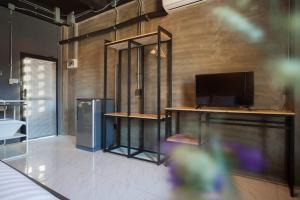 TV a/nebo společenská místnost v ubytování 9BR Neverland Loft Pool Villa