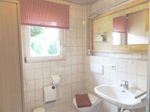 Koupelna v ubytování on the Halterhof