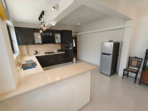 Кухня или мини-кухня в bay beach villa calangute candolim anjuna
