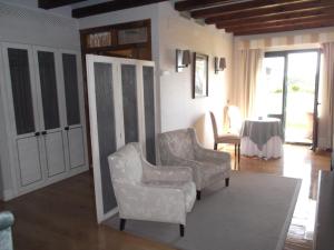 Posezení v ubytování Hotel Termal Abadia de Los Templarios