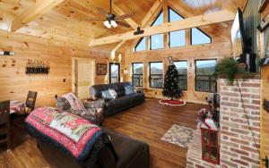 Et opholdsområde på Lilys Hideaway