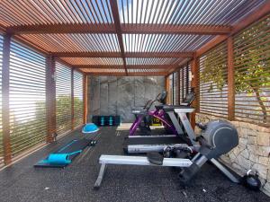 Fitness centrum a/nebo fitness zařízení v ubytování Venity Villa Nha Trang