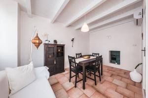 Istumisnurk majutusasutuses Casa Gino