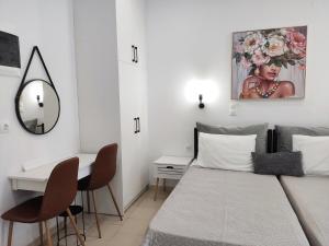 Postel nebo postele na pokoji v ubytování Happiness Apartment 6