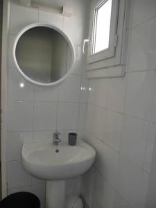 Et badeværelse på La petite boulangère de pays