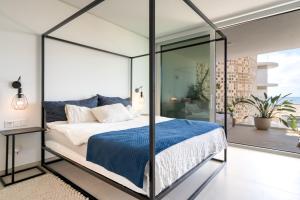 Ένα ή περισσότερα κρεβάτια σε δωμάτιο στο Apartment Wave