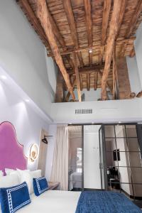 Hotel Casa Palacete Tablas客房内的一张或多张床位