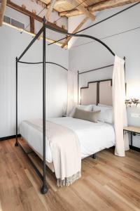 Hotel Casa Palacete Tablas客房内的一张或多张床位