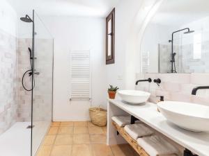 Koupelna v ubytování Casa Lucinda