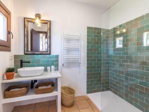 Koupelna v ubytování Casa Lucinda