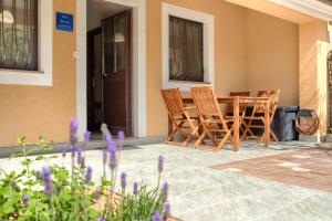 Patio nebo venkovní prostory v ubytování Apartment Nikola