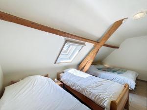 Postel nebo postele na pokoji v ubytování De Eikhoeve - Alveringem