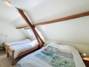 Postel nebo postele na pokoji v ubytování De Eikhoeve - Alveringem