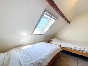 Postel nebo postele na pokoji v ubytování De Eikhoeve - Alveringem