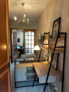 Posezení v ubytování 6 personnes, vue, domaine Alpes d'Huez Vaujany