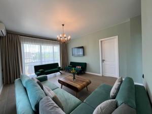 Χώρος καθιστικού στο Villa Feel Georgia