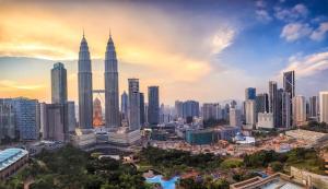 Nespecifikovaný výhled na destinaci Kuala Lumpur nebo výhled na město při pohledu z hotelu