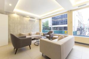 Posezení v ubytování M HOTEL - Medan Tuanku Near MARA