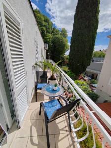 En balkong eller terrasse på Guesthouse MM